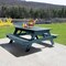 Highwood Usa Rectangle Hometown Picnic Table, Nantucket Blue, 6 ft L, 30 in H Overall AD-TBL-HI02-NBE - alternate 3